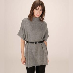 Grace & Mila - KNIT PONCHO SWEATER
ANTHRACITE SAISON